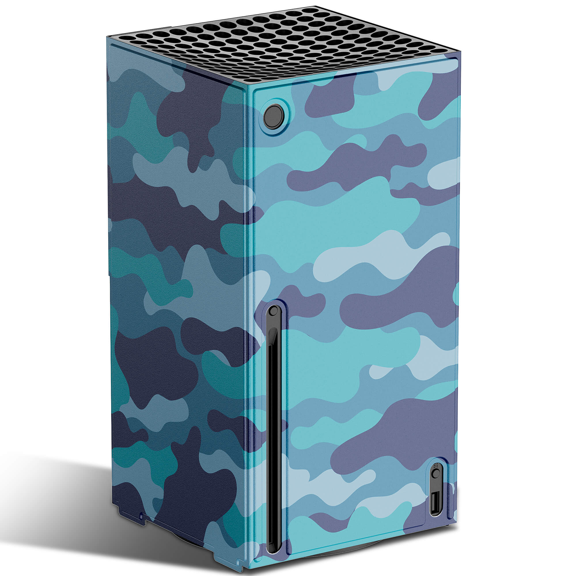 Wraps for Xbox Series X Console, Mytrix Custom X-Box Series X Cover Skin, Magnetic Protective Case for Easy Installation, Full Protection -Gray Camo Wraps for Xbox Series X Console, Mytrix Custom X-Box Series X Cover Skin, Magnetic Protective Case for Easy Installation, Full Protection -Gray Camo